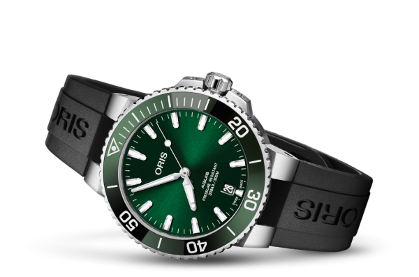Aquis Date  - Grønn 39,5mm Rem - Bilde 3