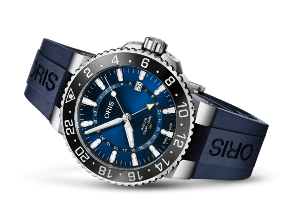 Aquis GMT Date  - Blå 43,5mm Rem - Bilde 8