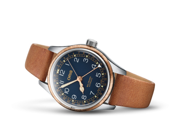 Big Crown Pointer Date Stål Bronse bezel 36mm-Blå - Bilde 2