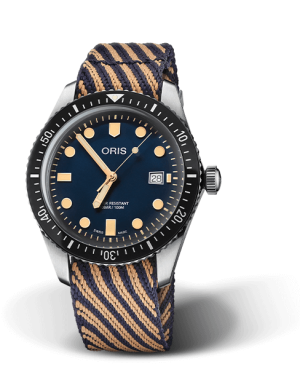 Divers Sixty five Blå 42mm -Tekstilrem