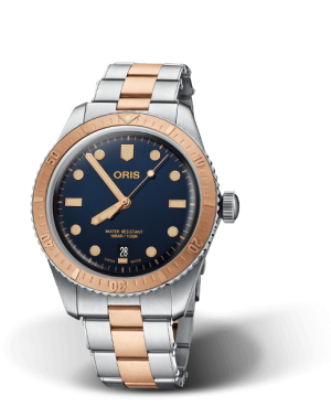 Divers Sixty five Stål-Bronse Blå 40mm