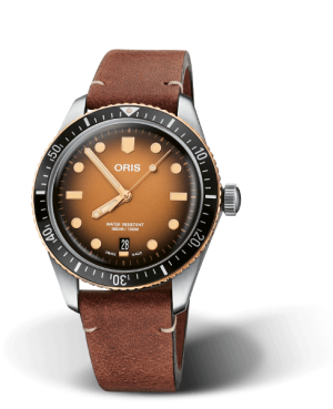 Divers Sixty five Stål-Bronse Brun 40mm Rem