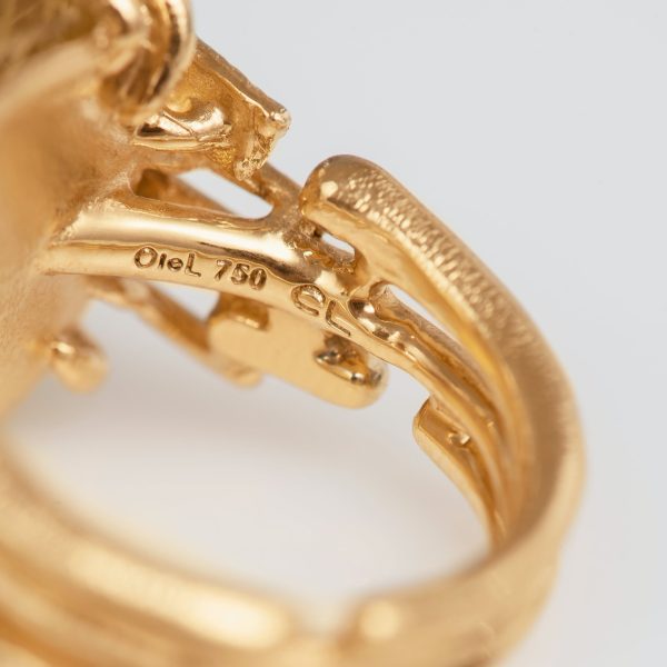 BoHo ring stor m/ Rutilkvarts - Bilde 2