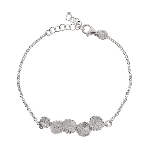 Løv armbånd, uoksidert