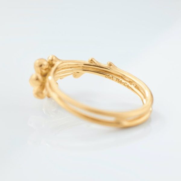 BoHo ring m/ diamant - Bilde 4