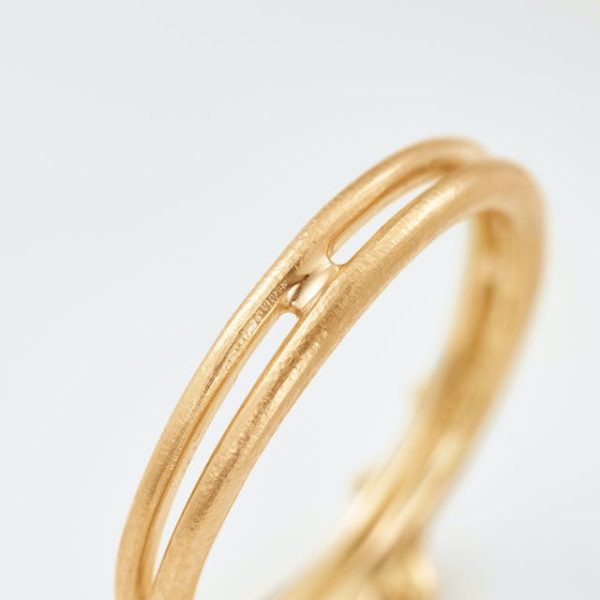 BoHo ring m/ diamant - Bilde 5