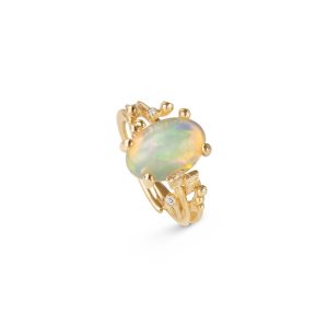 BoHo ring liten m/ opal