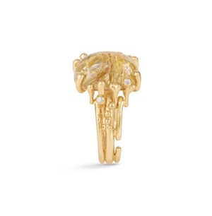 BoHo ring medium m/ Rutilkvarts