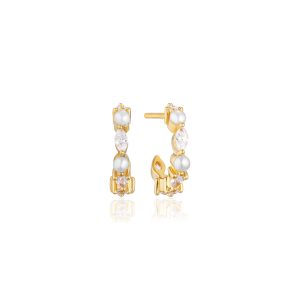 ADRIA Creolo Piccolo Earrings Gold plated