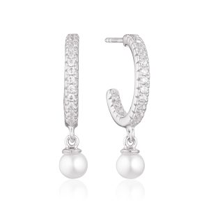 ELLERA Perla Earrings Silver