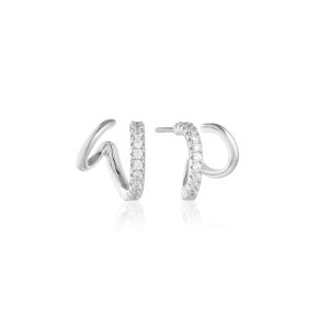ELLERA Due Piccolo Earrings Silver