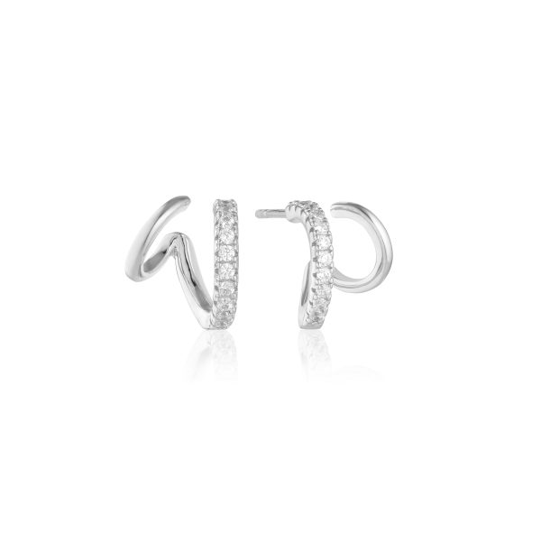 ELLERA Due Piccolo Earrings Silver