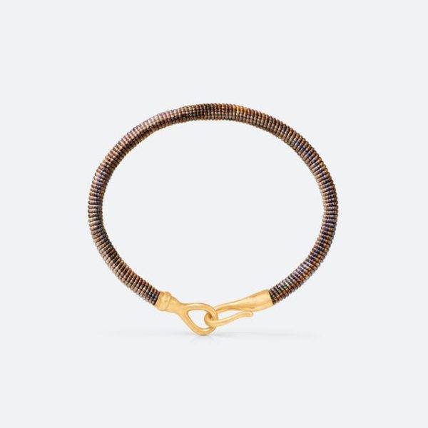 Life armbånd 6mm m/ gull - Velvet rope - Bilde 3