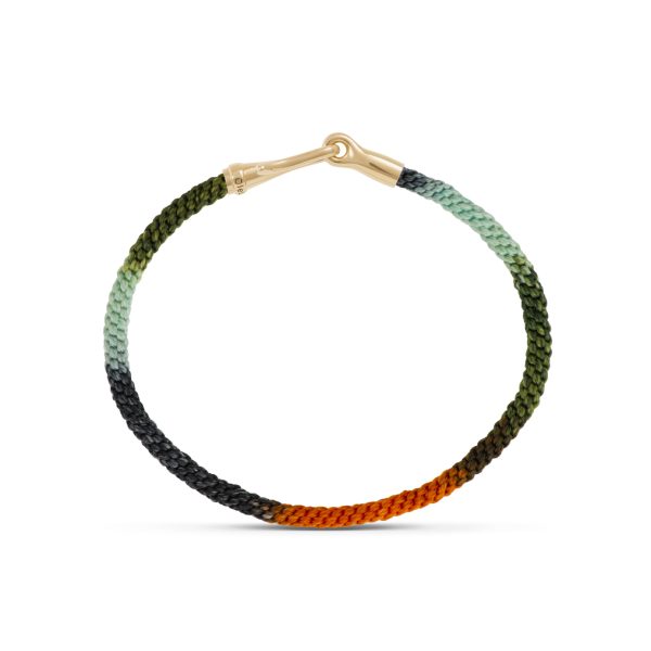 Life armbånd 3 mm, lås i 18K gult gull - Tropic - Bilde 2