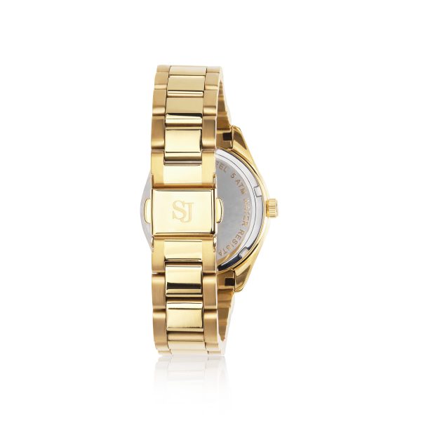 Joelle Double - sølv urskive m/ cubic zirkonia - Bilde 3
