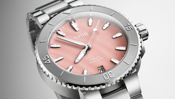 Aquis Date 36,5mm - Rosa perlemor - Bilde 5