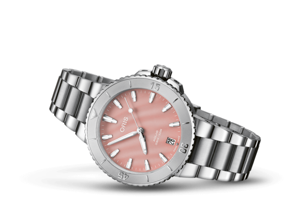 Aquis Date 36,5mm - Rosa perlemor - Bilde 4