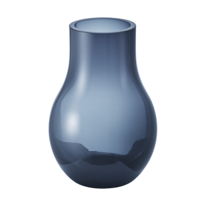 CAFU vase liten, Blått glass
