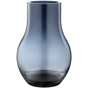 CAFU vase medium, Blått glass