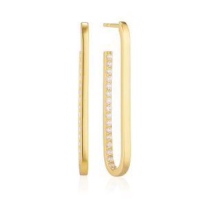CAPIZZI Grande Earrings Gold plated