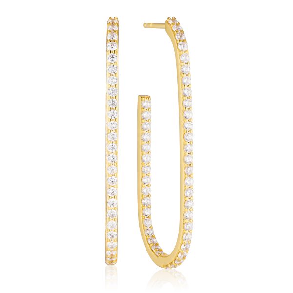 CAPIZZI X-Grande Earrings Gold plated