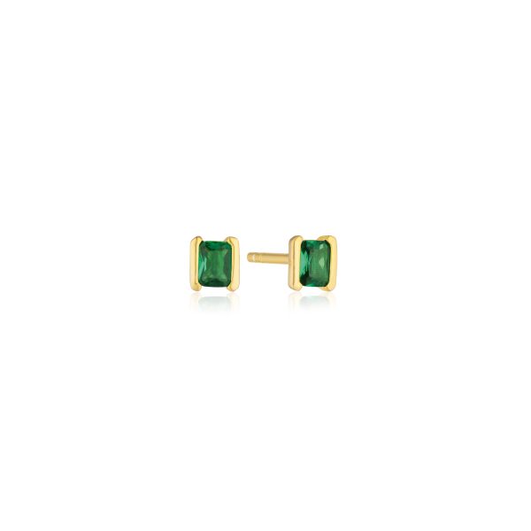 ROCCANOVA Piccolo Earrings Gold plated Green