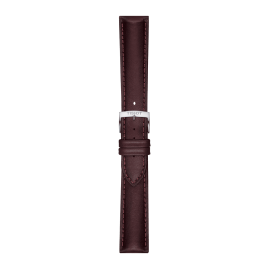 TISSOT Skinnrem Brun  m/ stål spenne 20mm