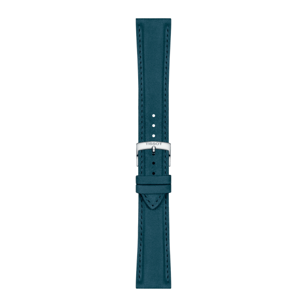TISSOT Skinnrem semsket blå 21mm