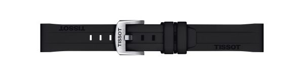 Tissot Silicon Svart 18mm