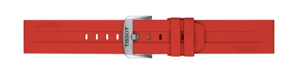 Tissot Silicon Rød 22mm