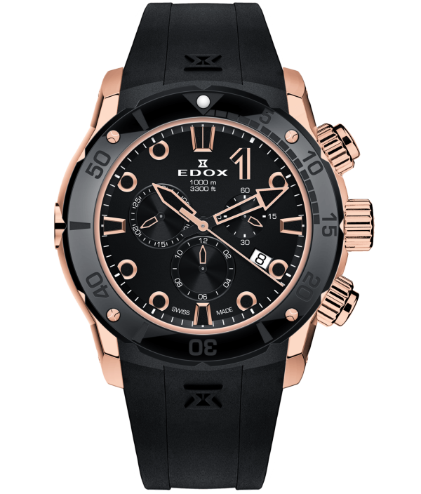 CO-1 Chronograph PVD Svart