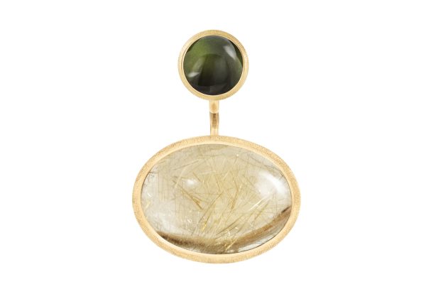 Lotus Vedheng til ørepynt .Malachite - Bilde 6