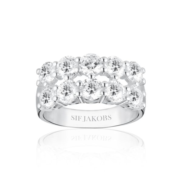 BELLUNO Due Ring Silver
