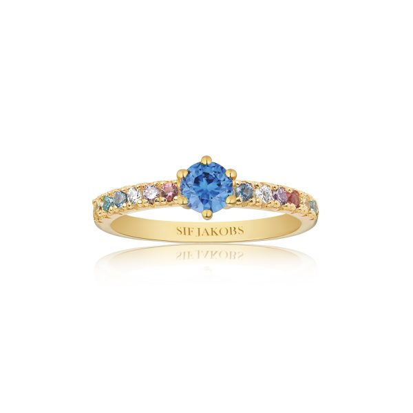 ELLERA Uno Grande Ring Gold plated
