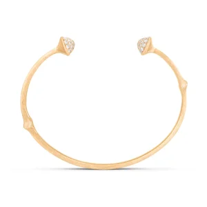 Nature Armring 18 K Gult Gull pavè