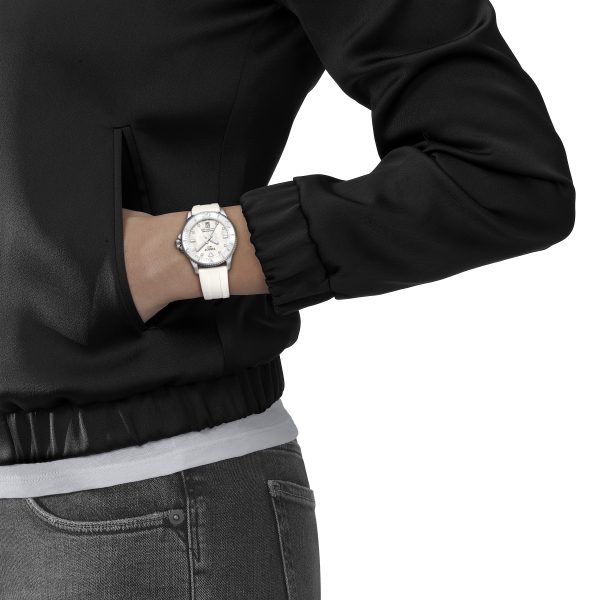 Tissot Seastar 1000 36mm White m/ gummirem - Bilde 2