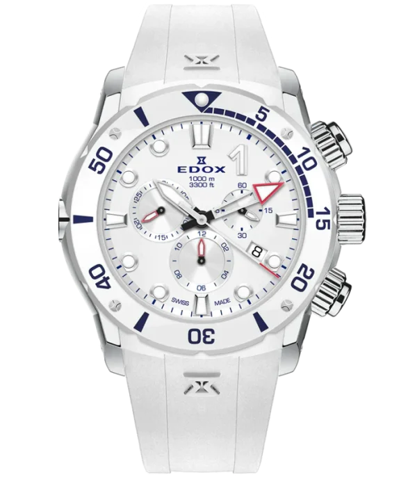 CO-1 Chronograph Hvit/Hvit