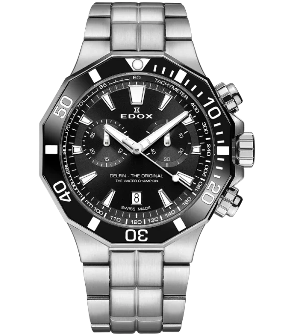 Delfin The Original Chronograph-Svart