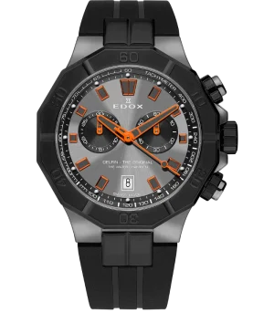 Delfin The Original Chronograph- grå/oransje
