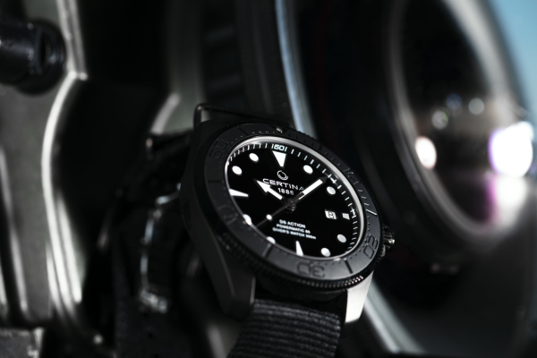 Certina DS Action Diver 43 - Svart PVD - Bilde 10