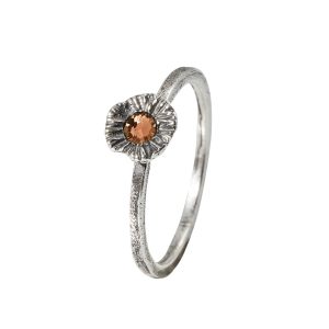 Mille ring, oksidert peach