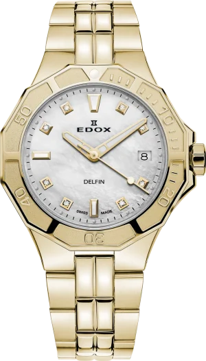 Diver Date Lady Double m/ perlemor m/ lenke