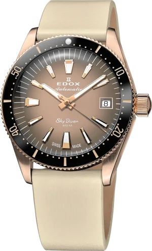 Skydiver 38mm Date Automatic Rose´PVD - Beige Special Edition