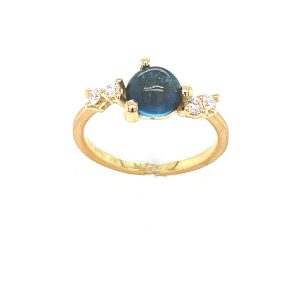 Stellini ring m/ London Blue  topaz