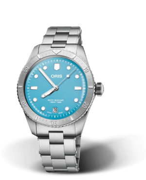 Divers Sixty five Steel Cotton Candy- Blue - Bracelet