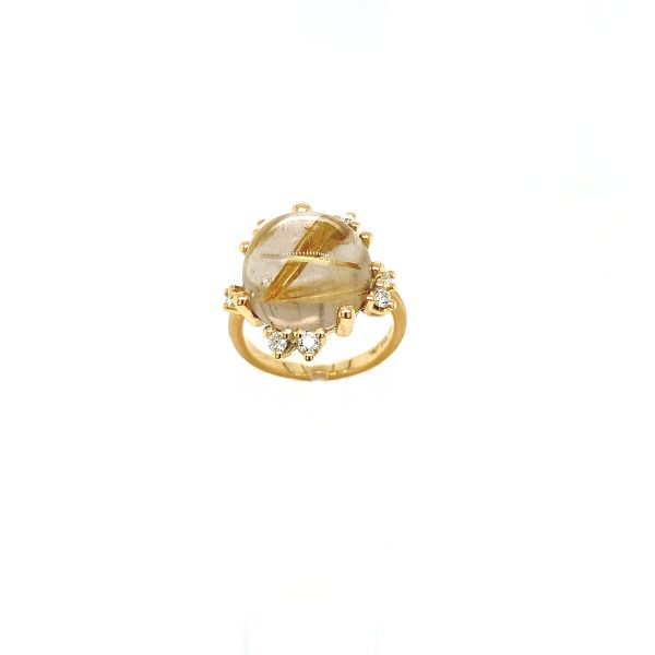 Stellini ring Mega m/ Rutil quarts - Bilde 3