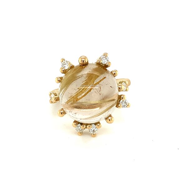 Stellini ring Mega m/ Rutil quarts - Bilde 2