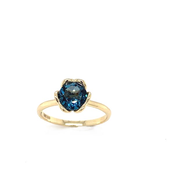Enstens ring m/ London blue topaz - Bilde 4