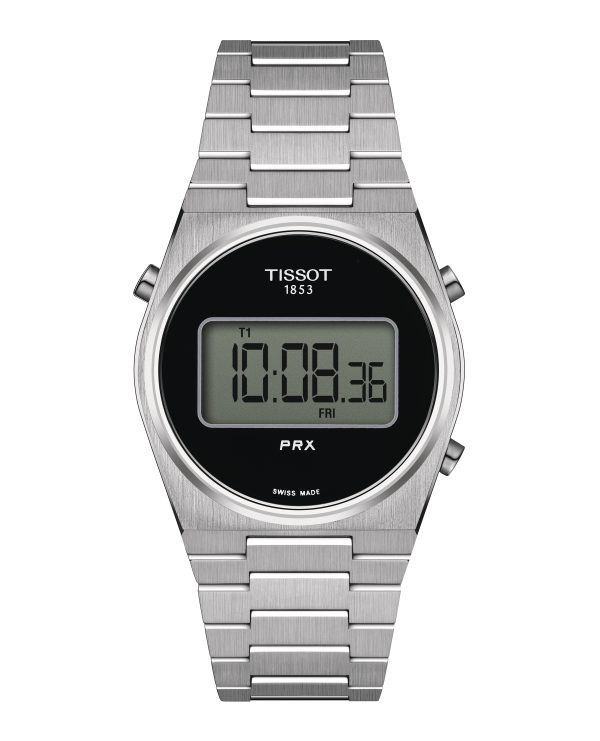 Tissot PRX Digital Stål- svart 35mm
