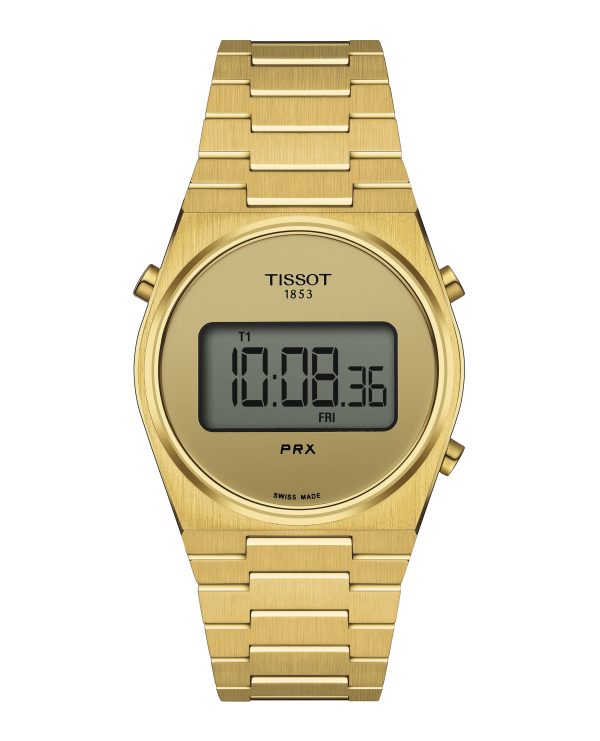 Tissot PRX Digital Gold 35mm